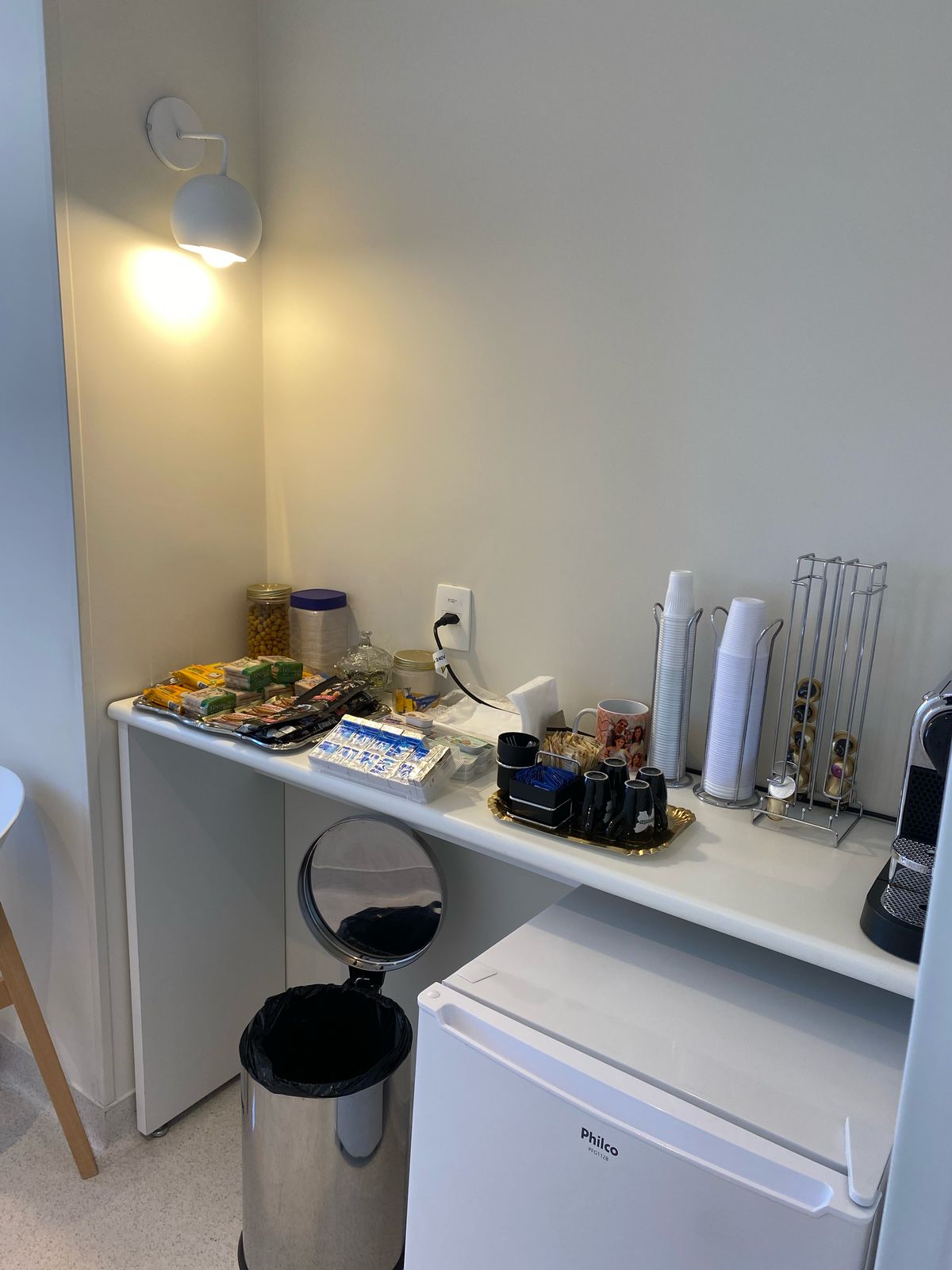 Área de conforto médico da RMS Espaços Cirúrgicos